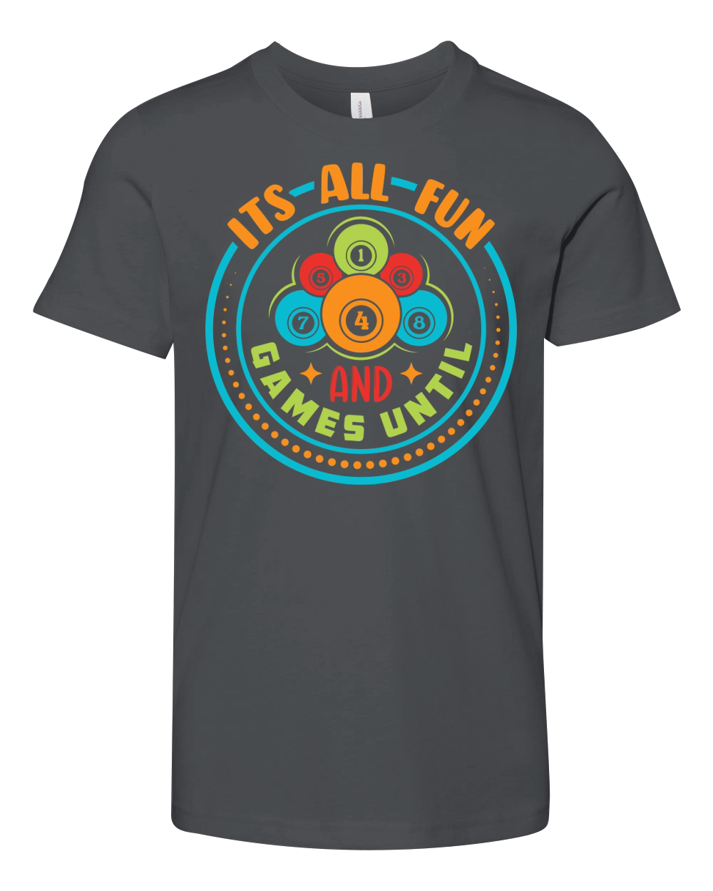Its All Fun And Games Until 02 Youth Unisex Jersey Tee