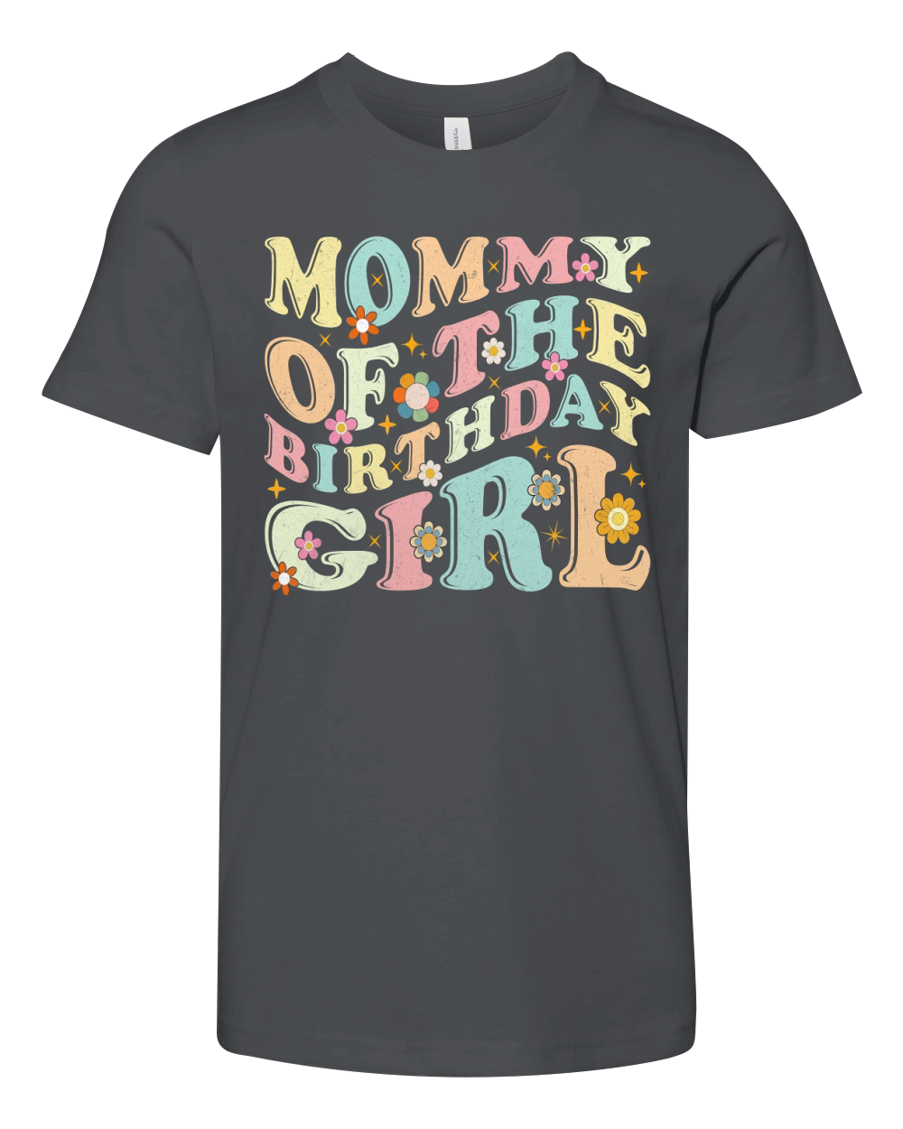 MOMMY OF THE BIRTHDAY GIRL 2.01 Youth Unisex Jersey Tee