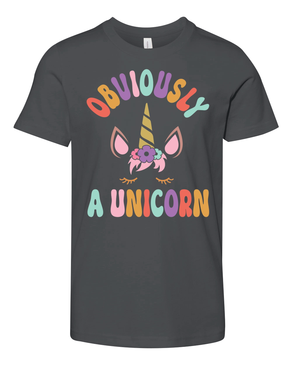Obviously A Unicorn Youth Unisex Jersey Tee
