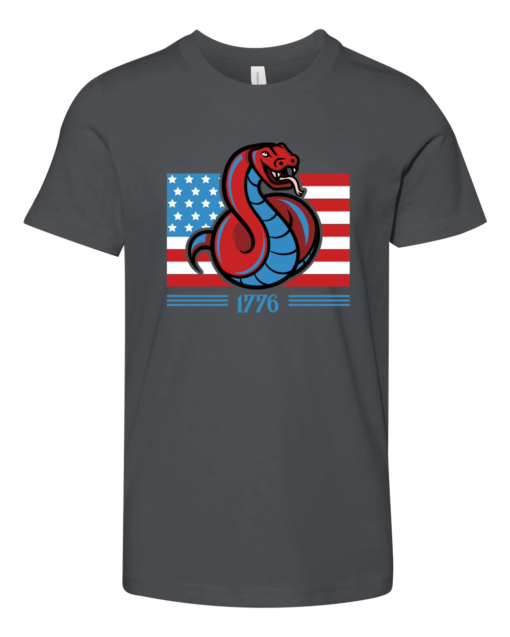 Vintage 4th July 1776 02 Youth Unisex Jersey Tee