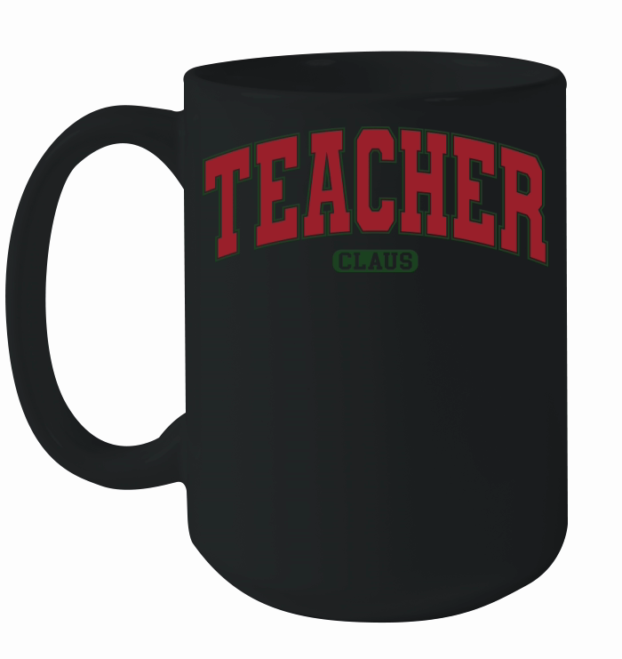 TeacherClausVarsity Ceramic Mug