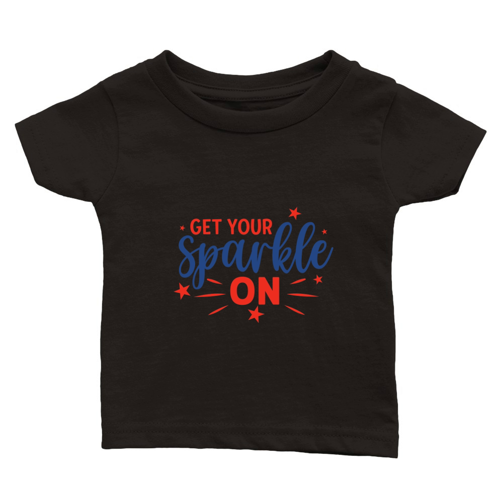 Get your sparkle on Classic Baby Crewneck T-shirt
