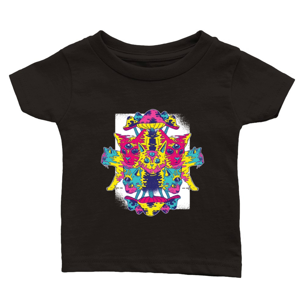 Psycadellic Psychedelic Research Volunteer DMT Classic Baby Crewneck T-shirt
