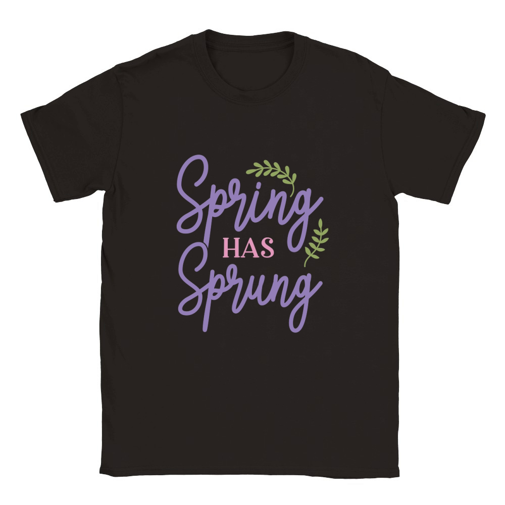 Spring has sprung Classic Kids Crewneck T-shirt