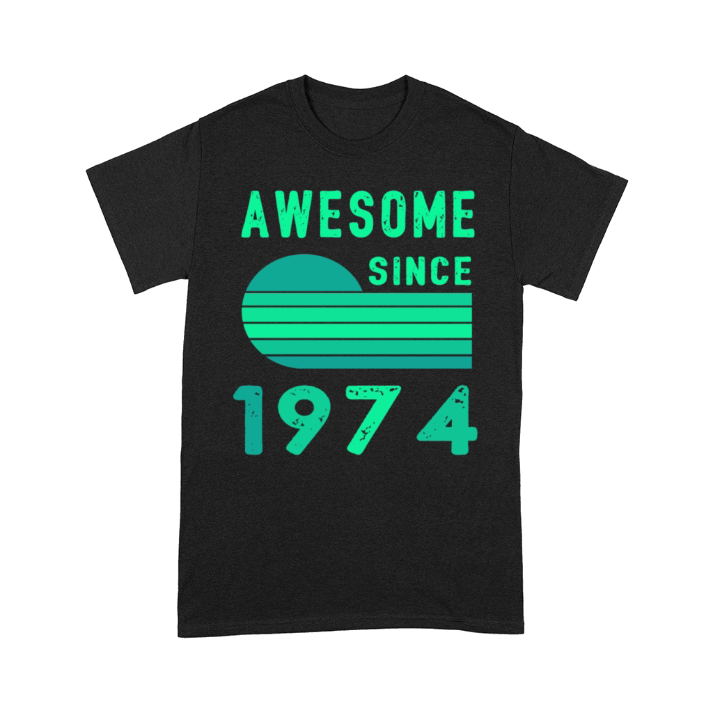 1974 Birthday Retro Vintage Gift age Comfort T-shirt