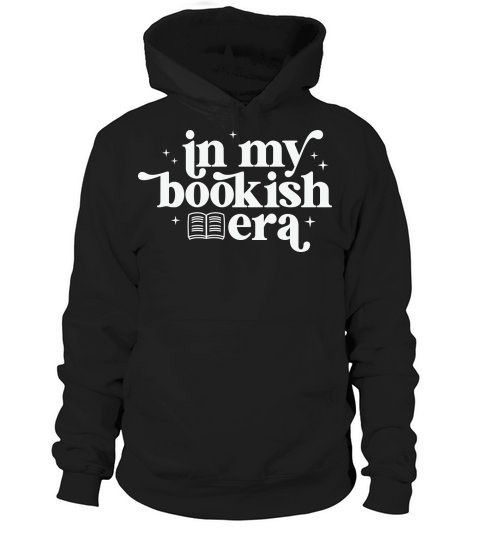 InMyBookishEra 1White Hoodie Unisex