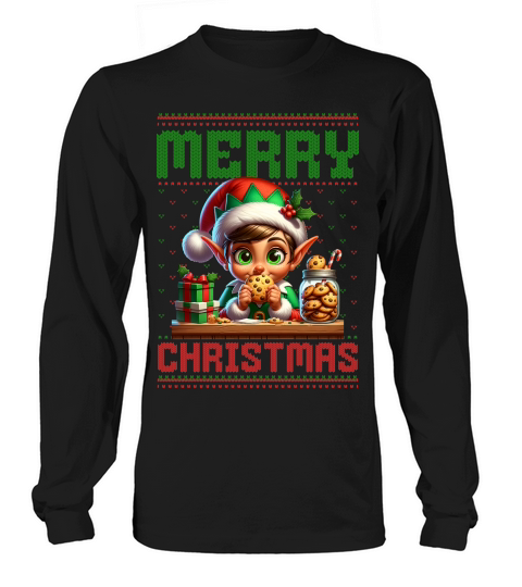 Merry christmas 59 12 Long sleeved Unisex