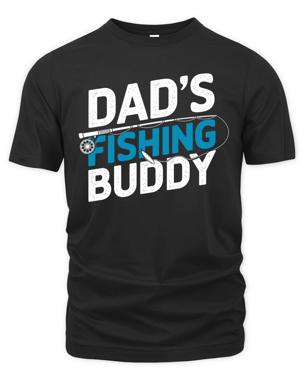 Dads fishing buddy Organic Unisex T-shirt