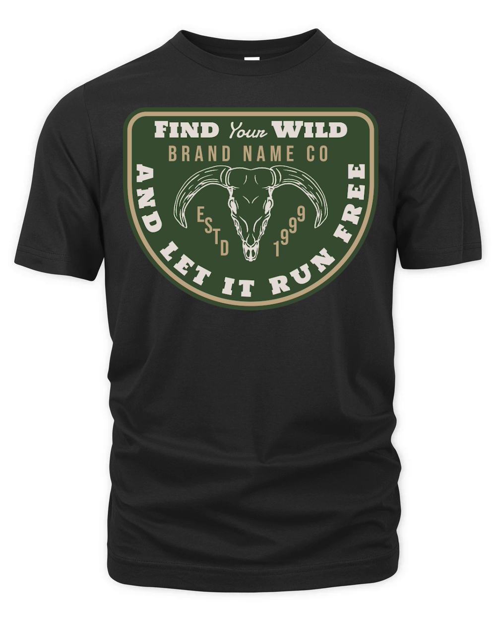 Find your wild brand name co Organic Unisex T-shirt