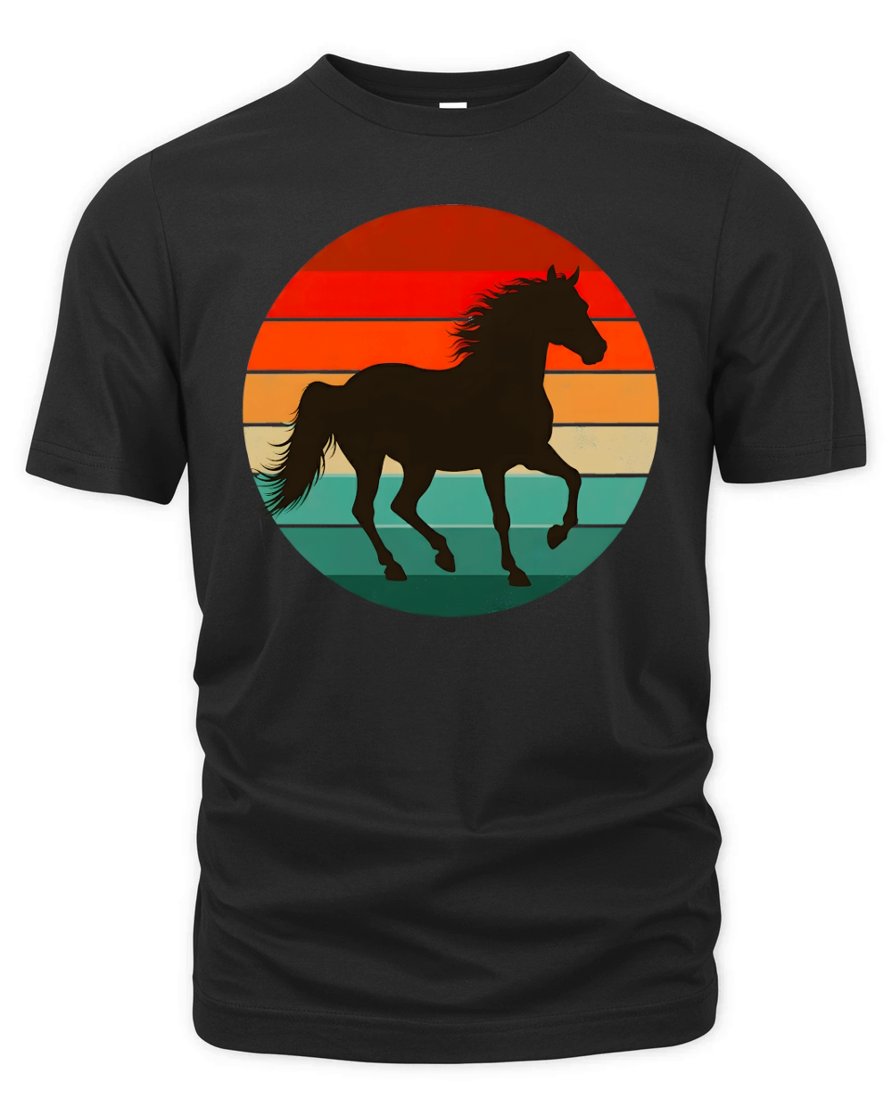 Funny Horse 2 02 Organic Unisex T-shirt
