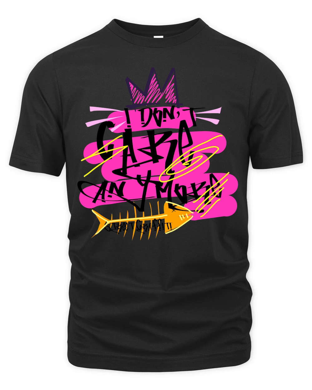 I Don’t Care Anymore Organic Unisex T-shirt