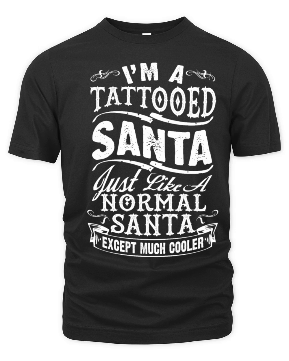 TATTOOED SANTA2 Organic Unisex T-shirt
