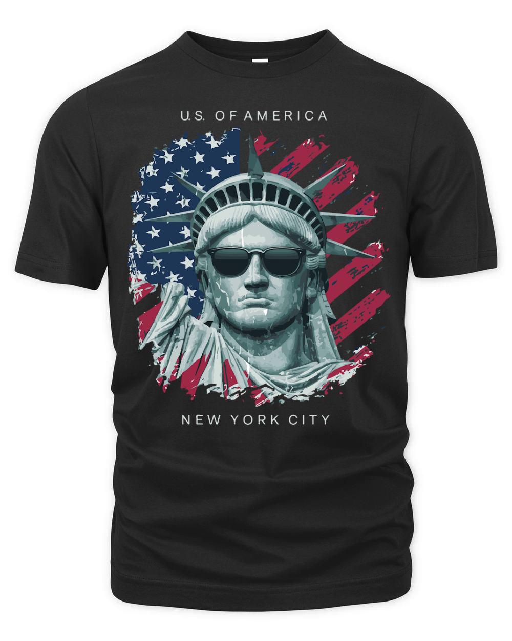 U.S of america new york city 07 Organic Unisex T-shirt