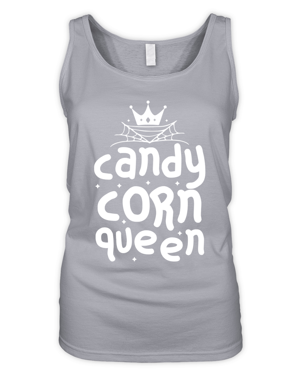 Candy Corn Queen Organic Women's Tank Top