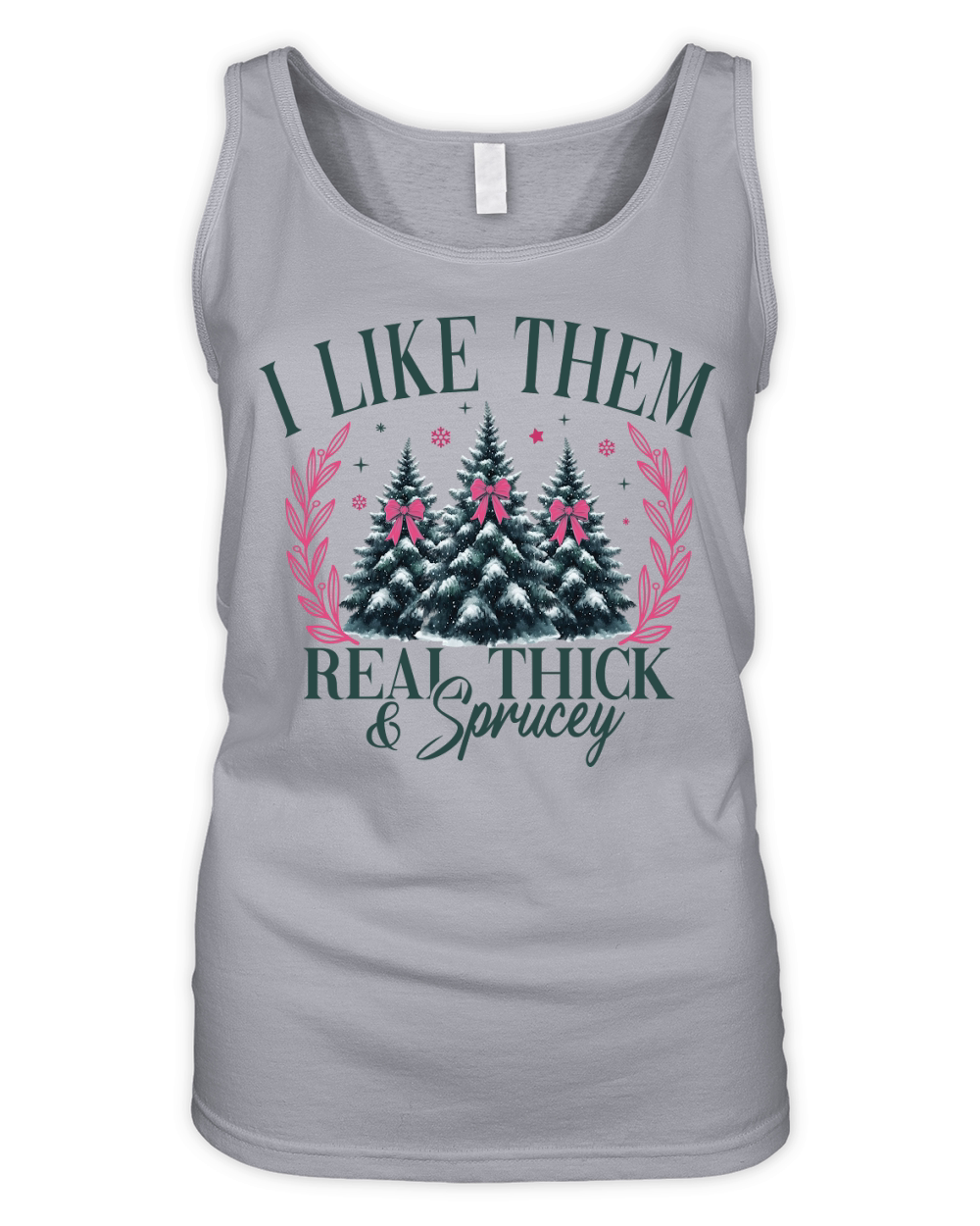 ILikeThemRealThickAndSprucey Organic Women's Tank Top