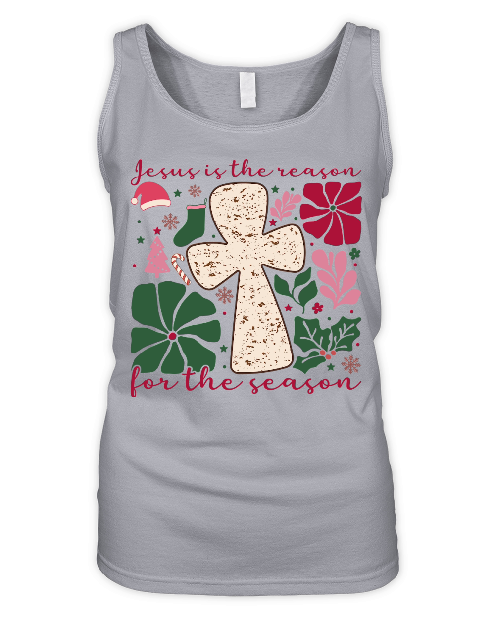 Jesus is the Reason for the Season 2 Organic Women's Tank Top
