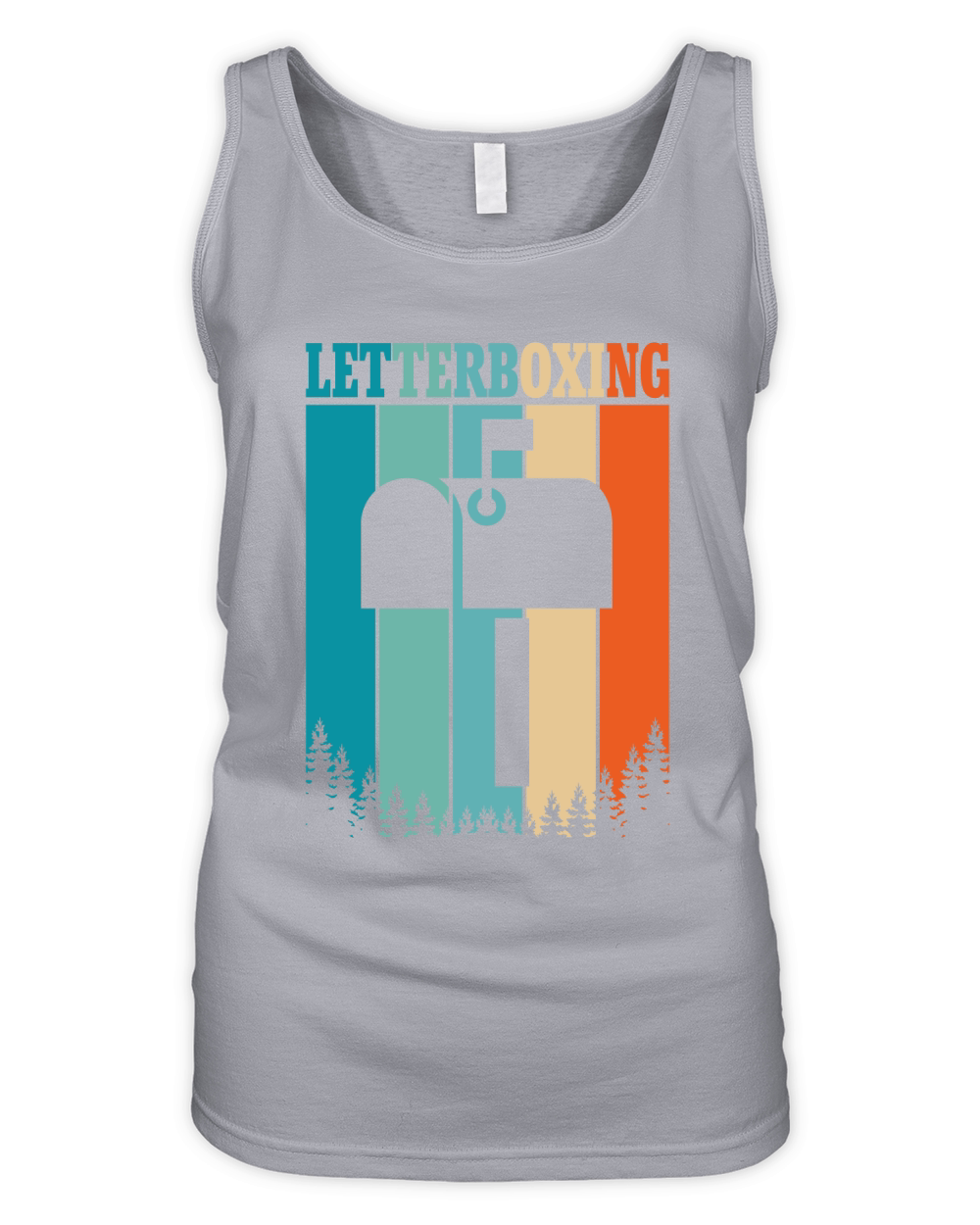 Letterboxing Retro Vintage Organic Women's Tank Top