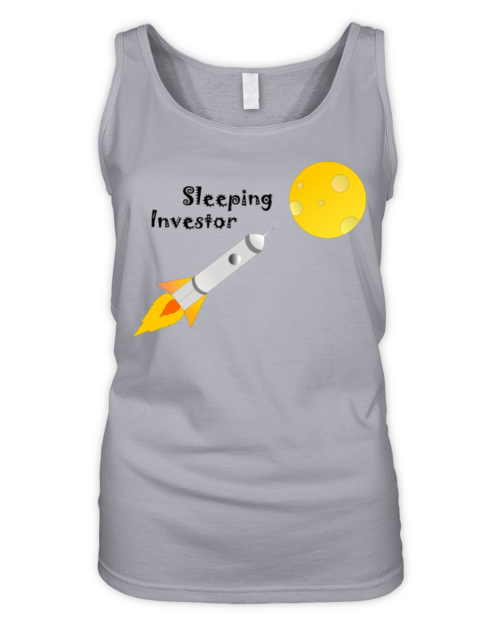 Sleeping Investor Organic Women's Tank Top