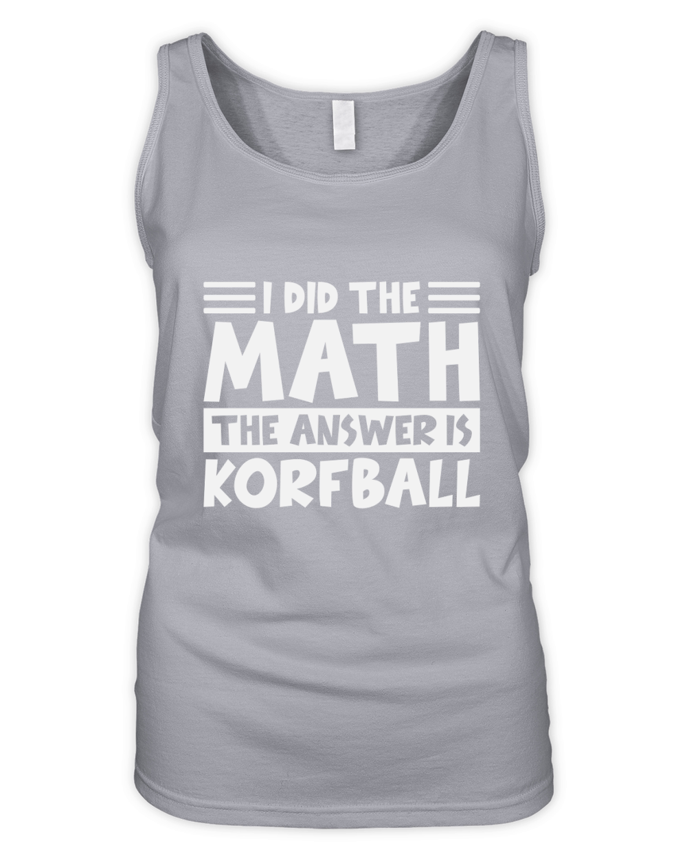The Answer Is Korfball Organic Women's Tank Top