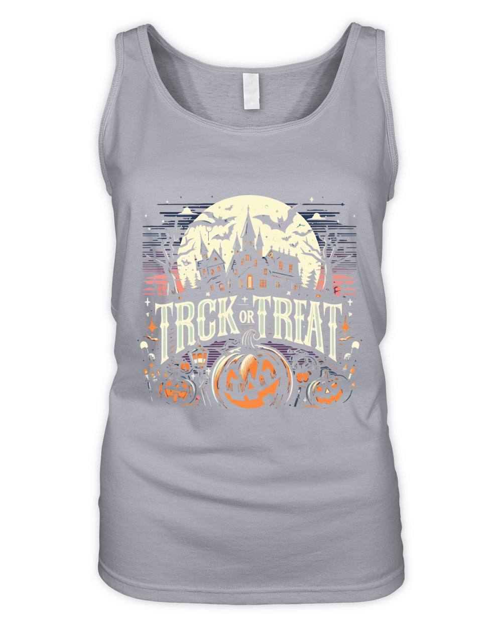 trick or treat 02 Organic Women's Tank Top