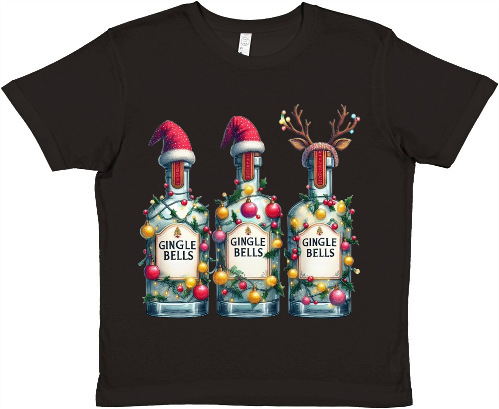 GingleBells (1) Premium Kids Crewneck T-shirt