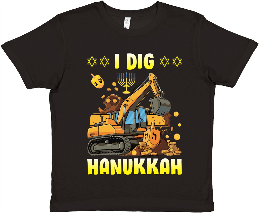 I dig hanukkah Premium Kids Crewneck T-shirt