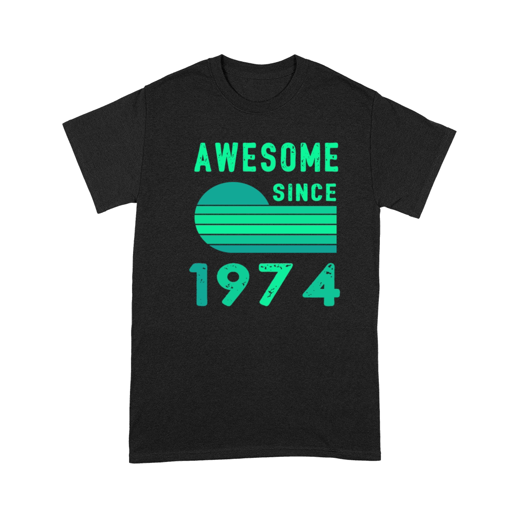 1974 Birthday Retro Vintage Gift age Premium T-shirt