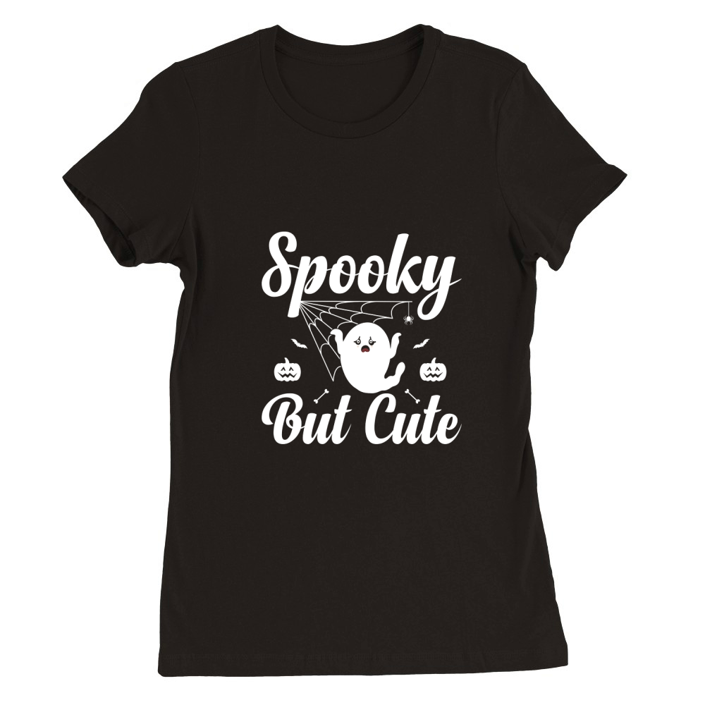 Spooky but cute Premium Womens Crewneck T-shirt