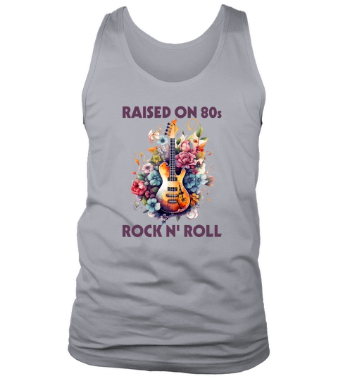 Raised On 80s Rock N’ Roll Retro Music Tank Top Unisex