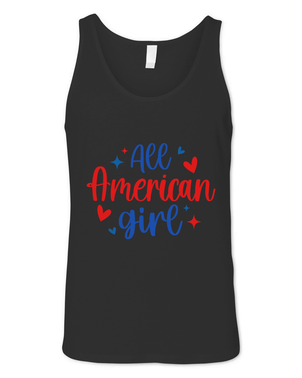 All american girl Unisex Jersey Tank