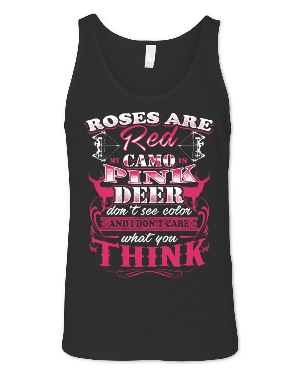 Bowhunting - Bow Huntress Unisex Jersey Tank