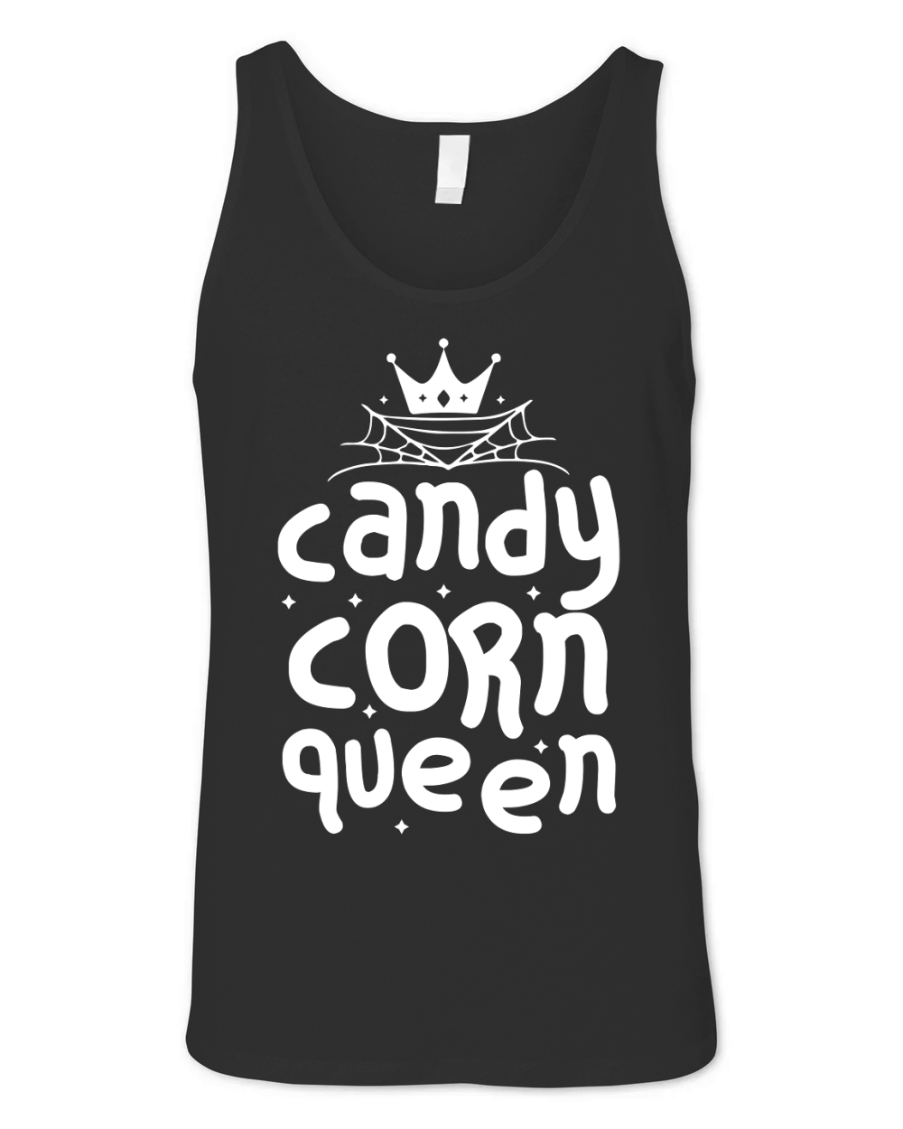 Candy Corn Queen Unisex Jersey Tank