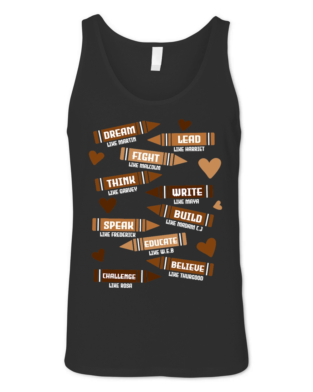 Funny Black History Month Unisex Jersey Tank