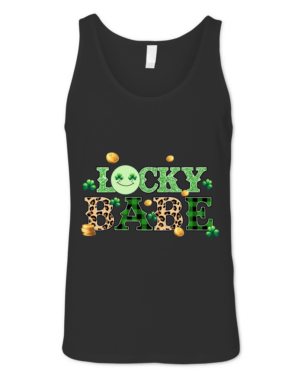 Lucky Babe St. Patrick’s Unisex Jersey Tank