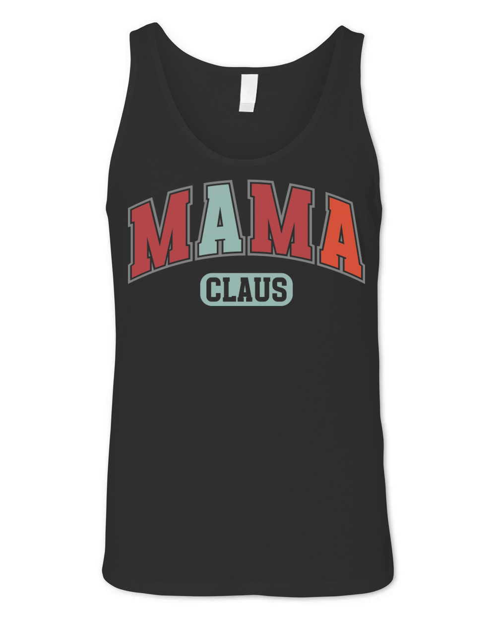 Mama claus 12 Unisex Jersey Tank