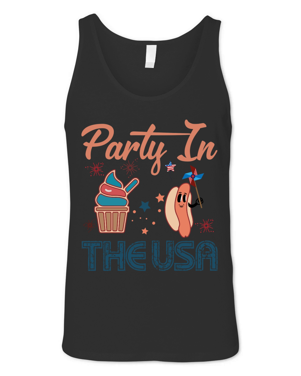 Party in The USA Unisex Jersey Tank