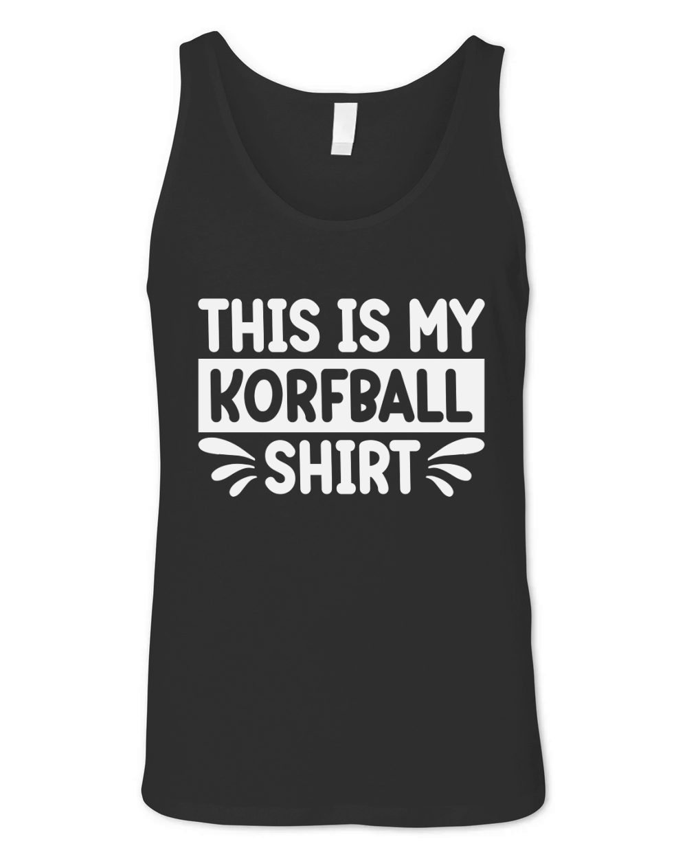 This Is My Korfball Shirt Unisex Jersey Tank