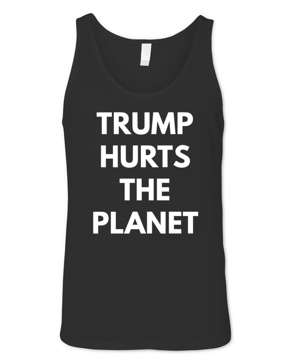 Trump Hurts The Planet Unisex Jersey Tank