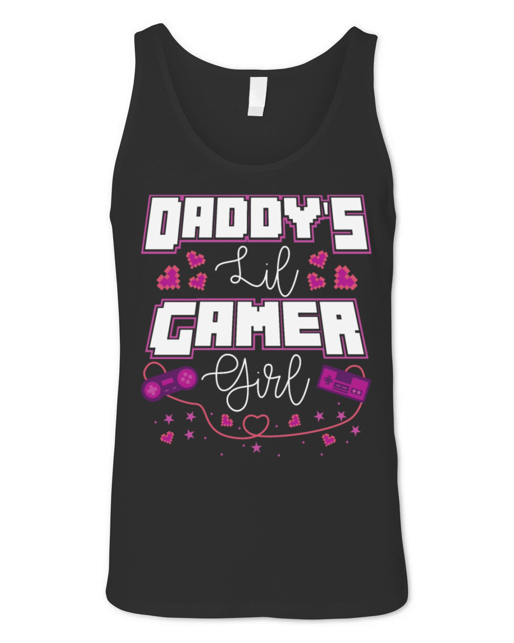 Typical Gamer Girl Gaming Controller Nerd Gift Unisex Jersey Tank