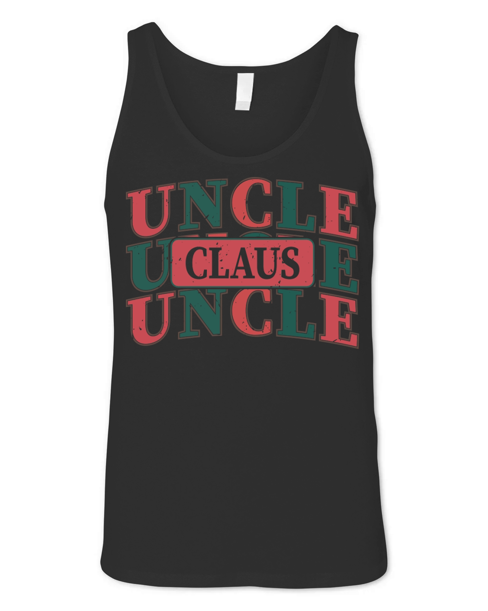 Uncle Claus 04 Unisex Jersey Tank