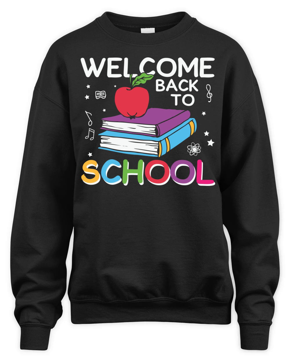 back to school   Welcome back to school Unisex Premium Crewneck Sweatshirt
