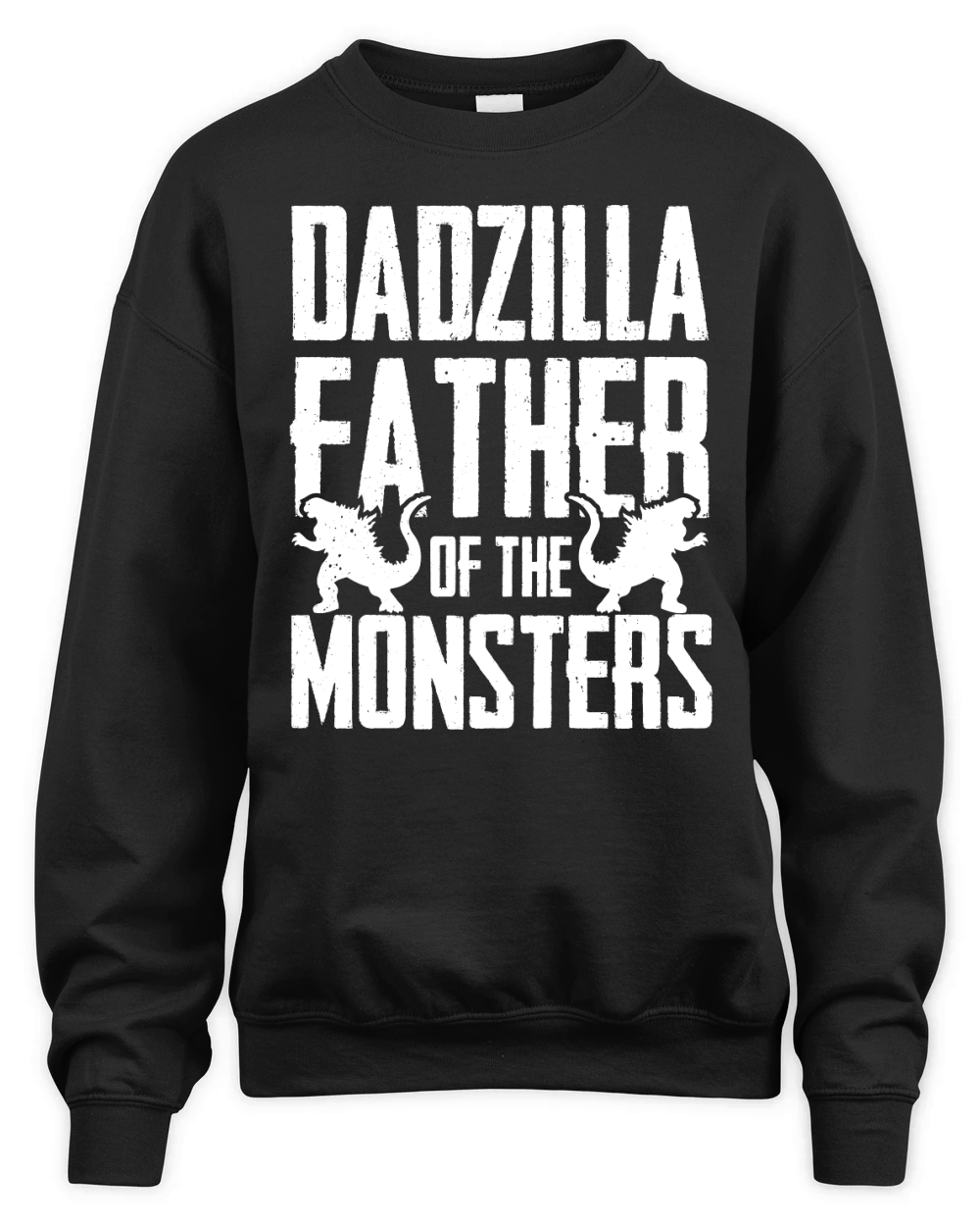 Dadzilla Father Of The Monsters Unisex Premium Crewneck Sweatshirt