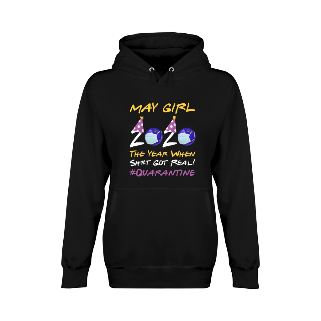Bowling April Girls 2020 Quarantine Birthday Ladie Unisex Premium Pullover Hoodie
