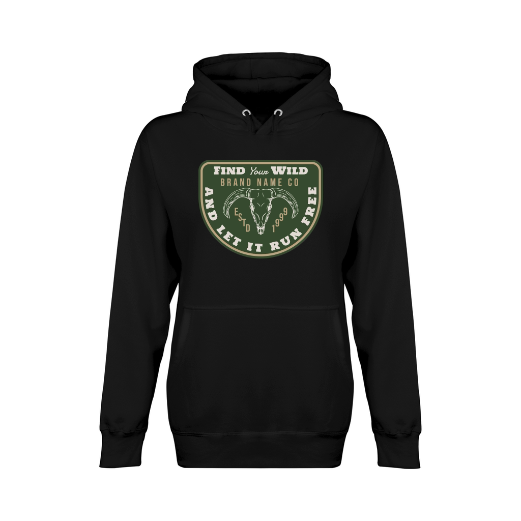 Find your wild brand name co Unisex Premium Pullover Hoodie