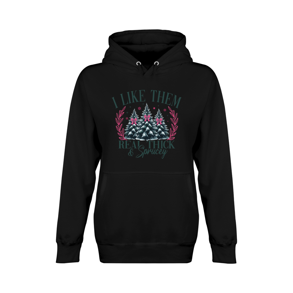 ILikeThemRealThickAndSprucey Unisex Premium Pullover Hoodie