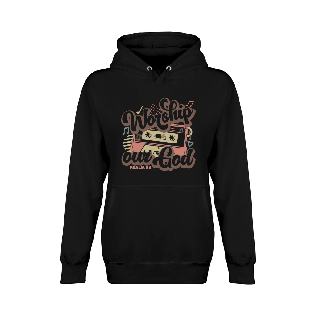 Worship our GodCOLOR Unisex Premium Pullover Hoodie