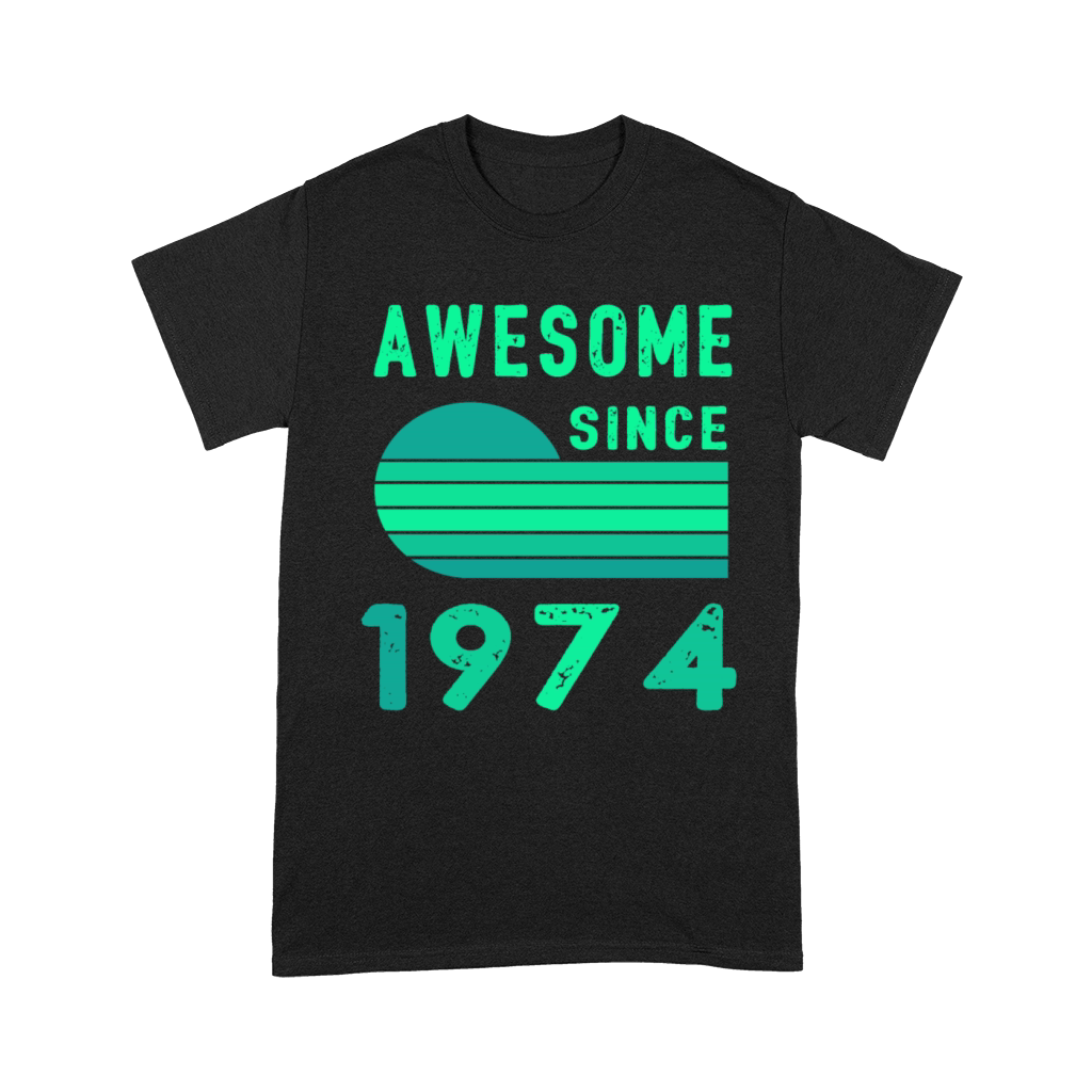 1974 Birthday Retro Vintage Gift age Unisex T-Shirt