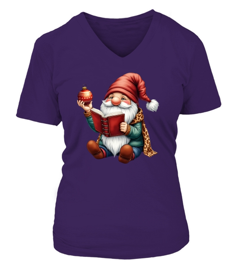 Gnome Sublimation Clipart 10 10 V-neck T-Shirt Woman