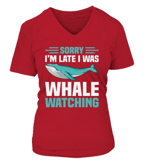 Humpback Whale Marine Mammal & Whale Watching V-neck T-Shirt Woman