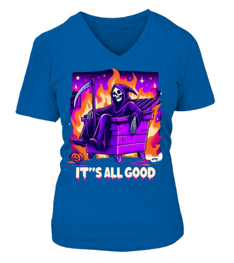 Its All Good 06 V-neck T-Shirt Woman